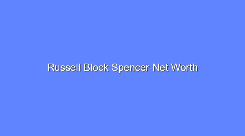 russell block spencer net worth 16875