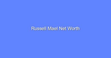 russell mael net worth 16090