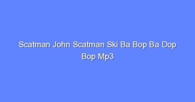 scatman john scatman ski ba bop ba dop bop mp3 10811