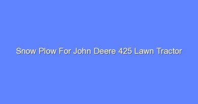 snow plow for john deere 425 lawn tractor 12943