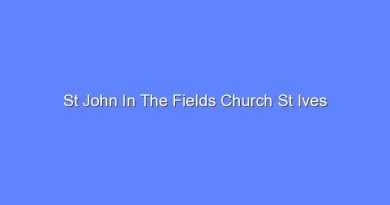 st john in the fields church st ives 10843