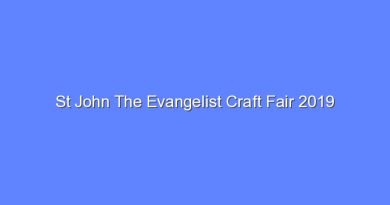 st john the evangelist craft fair 2019 9036
