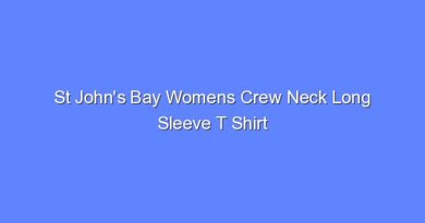 st johns bay womens crew neck long sleeve t shirt 10887