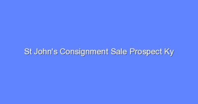 st johns consignment sale prospect ky 10899