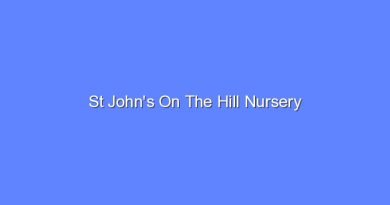 st johns on the hill nursery 9087