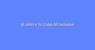 st johns to cuba all inclusive 10921