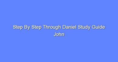 step by step through daniel study guide john ankerberg 9121