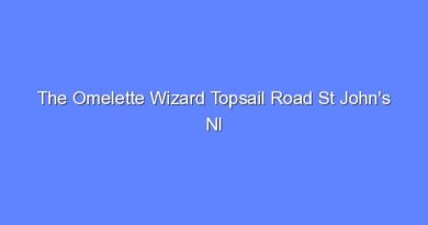 the omelette wizard topsail road st johns nl 9160