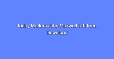today matters john maxwell pdf free download 9176