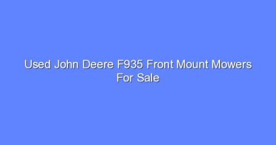 used john deere f935 front mount mowers for sale 11048