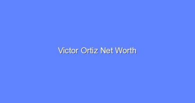 victor ortiz net worth 15569
