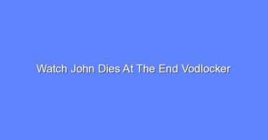 watch john dies at the end vodlocker 9196