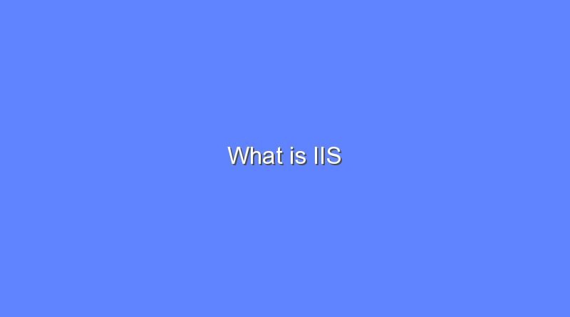 what is iis 6835