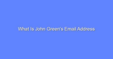 what is john greens email address 11105
