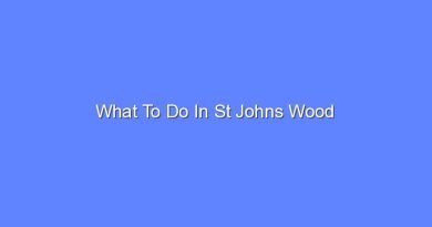 what to do in st johns wood 11095