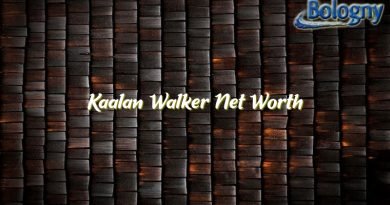 kaalan walker net worth 21027