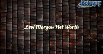 levi morgan net worth 21130