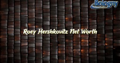 roey hershkovitz net worth 22022