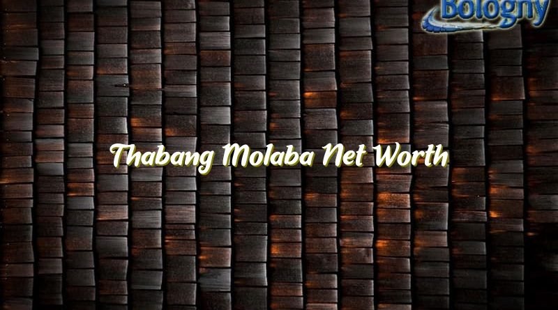 thabang molaba net worth 22267
