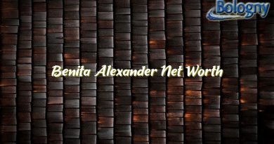 benita alexander net worth 22876