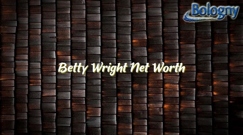 betty wright net worth 22687
