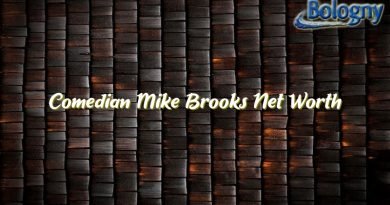 comedian mike brooks net worth 23136