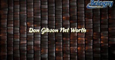 don gibson net worth 23530