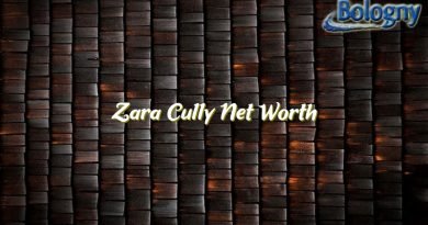 zara cully net worth 22700