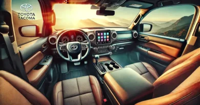 2023 Tacoma Interior Comfort, Technology, and Versatility in a Pickup Truck