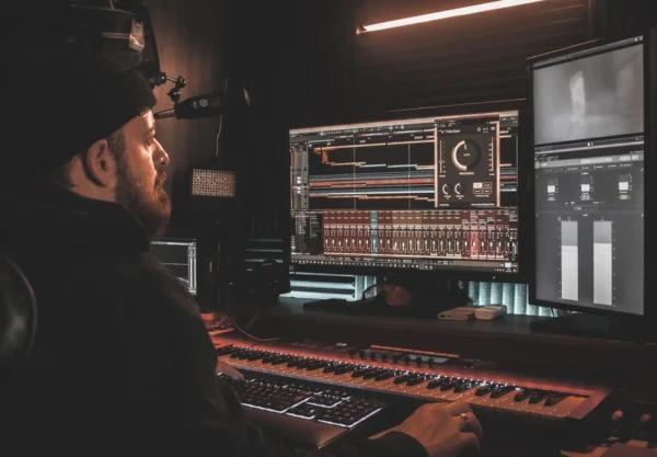 virtual orchestra studio setup