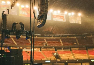 ac dc houston concert stage