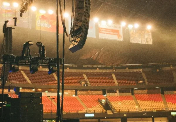 ac dc houston concert stage