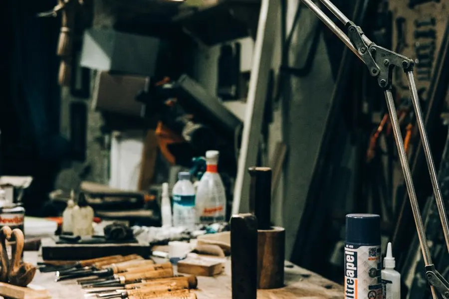 fly tying desk