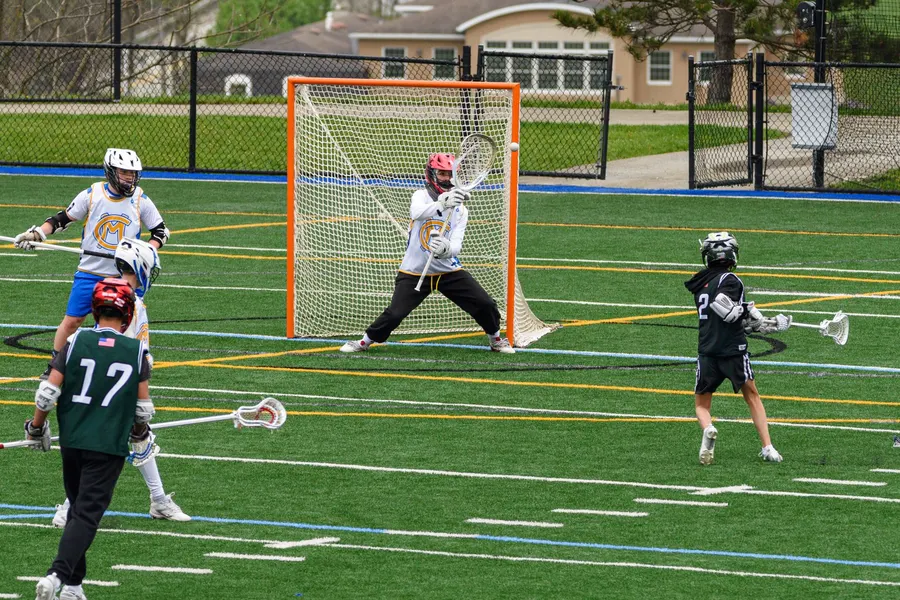 lacrosse faceoff pinch and pop Two lacrosse players battling for ball possession at the faceoff X with flexible lacrosse heads